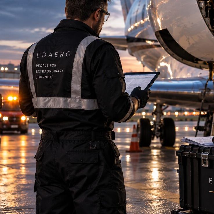 Visible before confirming — Engineer Licensing Documentation on File | private aviation