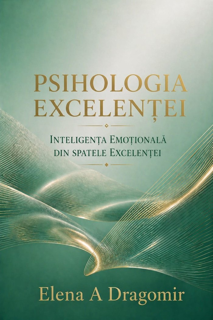 Book cover: Psihologia Excelenței — The Psychology of Excellence, by Elena A. Dragomir